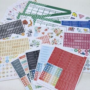 Cocoa Daisy Colorful Planner Sticker 30pc Set